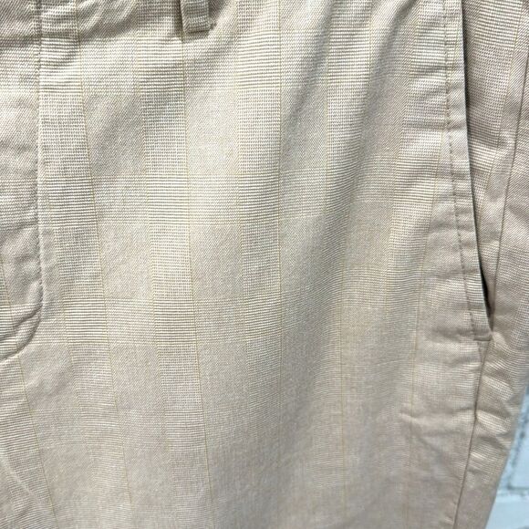 Banana Republic Mens Chino Pants khaki Tan Aiden Fit 33x32 100% Cotton - Picture 5 of 6